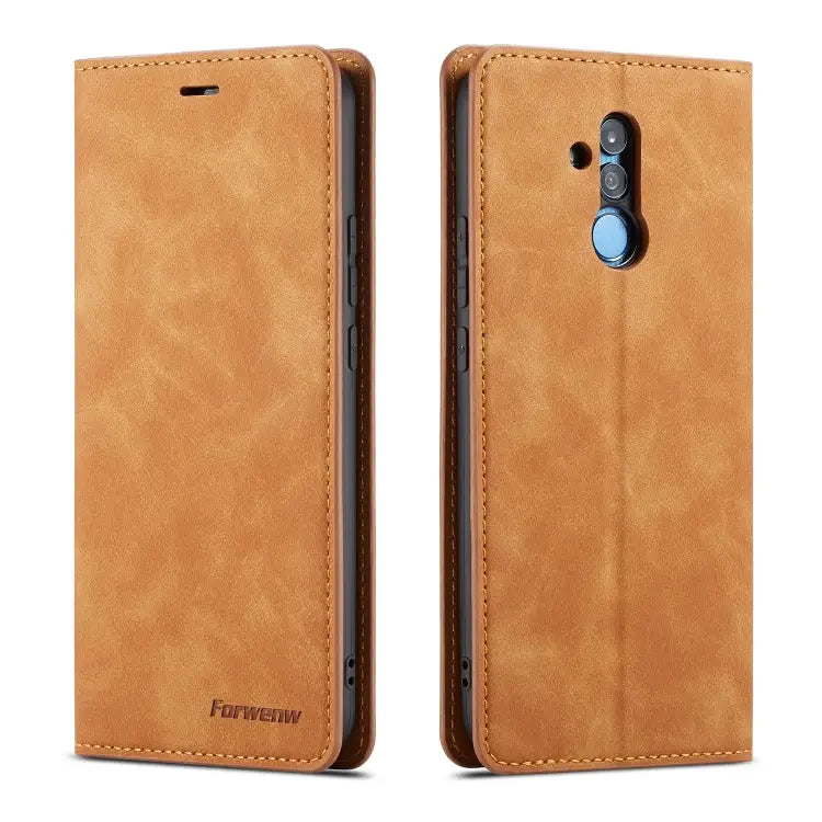 Forwenw Dream Series Oil Edge Strong Magnetism Horizontal Flip Leather Case with Holder & Card Slots & Wallet & Photo