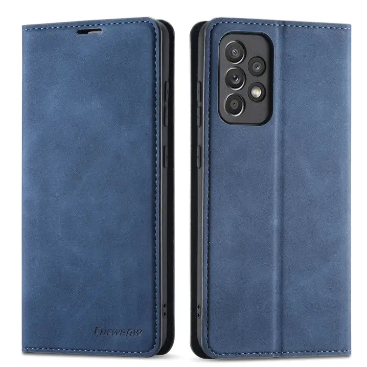 Forwenw Dream Series Oil Edge Strong Magnetism Leather Phone Case For Samsung Galaxy S23 Ultra 5G For Samsung Galaxy