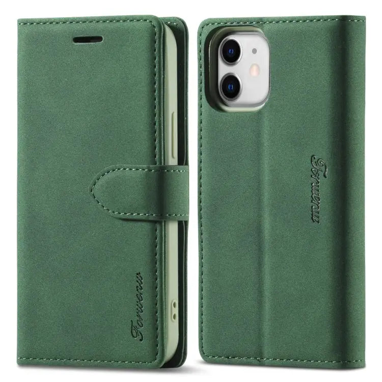 Forwenw F1 Series Matte Strong Magnetism Horizontal Flip Leather Case with Holder & Card Slots & Wallet & Photo Frame