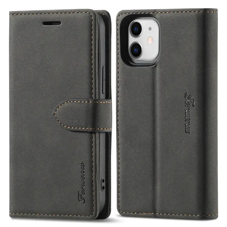 Forwenw F1 Series Matte Strong Magnetism Horizontal Flip Leather Case with Holder & Card Slots & Wallet & Photo Frame