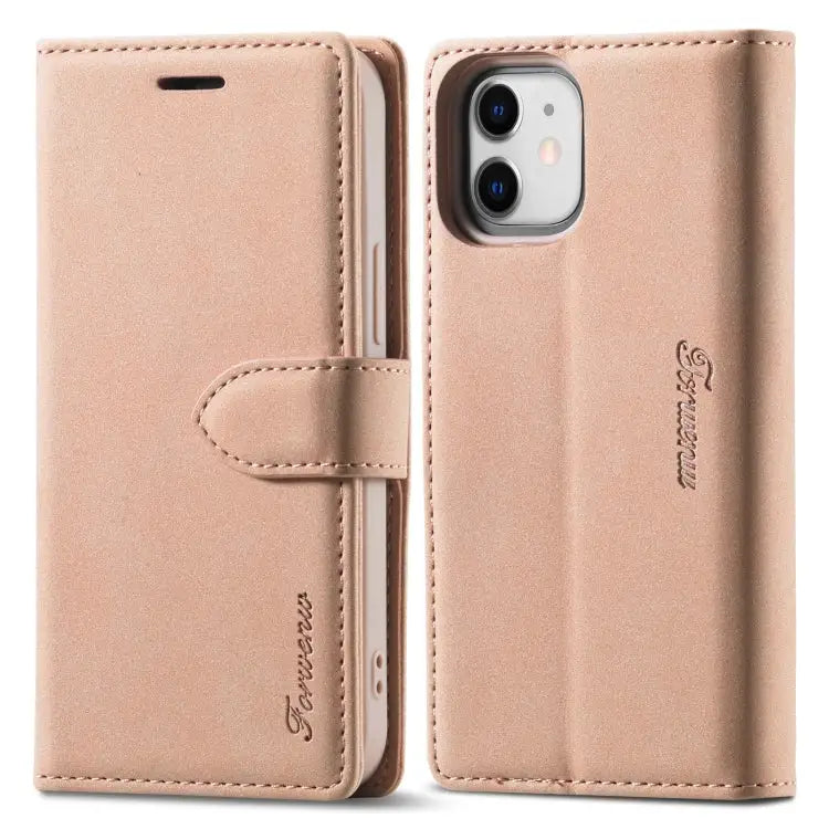 Forwenw F1 Series Matte Strong Magnetism Horizontal Flip Leather Case with Holder & Card Slots & Wallet & Photo Frame