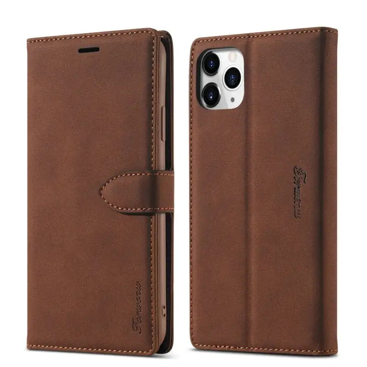 Forwenw F1 Series Matte Strong Magnetism Horizontal Flip Leather Case with Holder & Card Slots & Wallet & Photo Frame