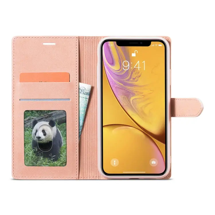 Forwenw F1 Series Matte Strong Magnetism Horizontal Flip Leather Case with Holder & Card Slots & Wallet & Photo Frame