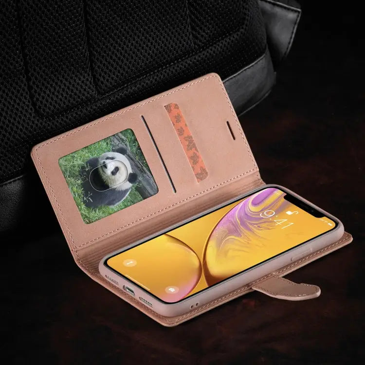 Forwenw F1 Series Matte Strong Magnetism Horizontal Flip Leather Case with Holder & Card Slots & Wallet & Photo Frame