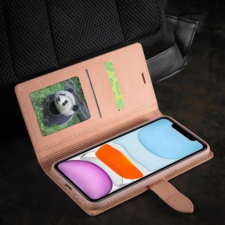 Forwenw F1 Series Matte Strong Magnetism Horizontal Flip Leather Case with Holder & Card Slots & Wallet & Photo Frame
