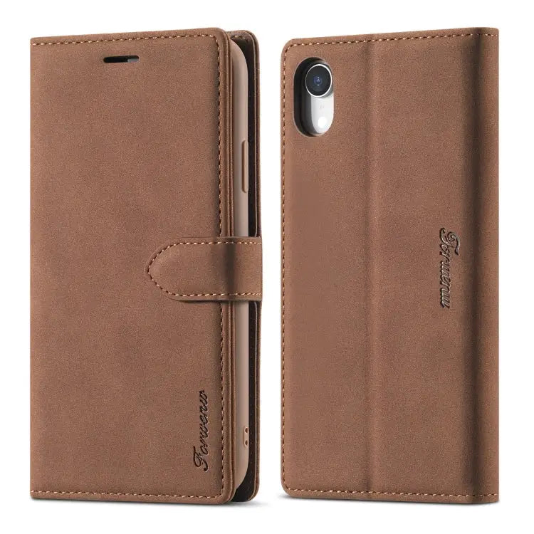 Forwenw F1 Series Matte Strong Magnetism Horizontal Flip Leather Case with Holder & Card Slots & Wallet & Photo Frame