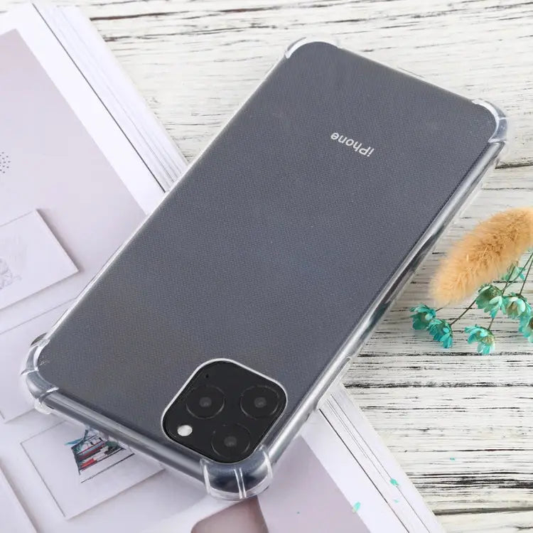 Four-Corner Anti-Drop Ultra-Thin TPU Case For iPhone 11 Pro For iPhone 11 For iPhone 11 Pro Max - Apple Accessories