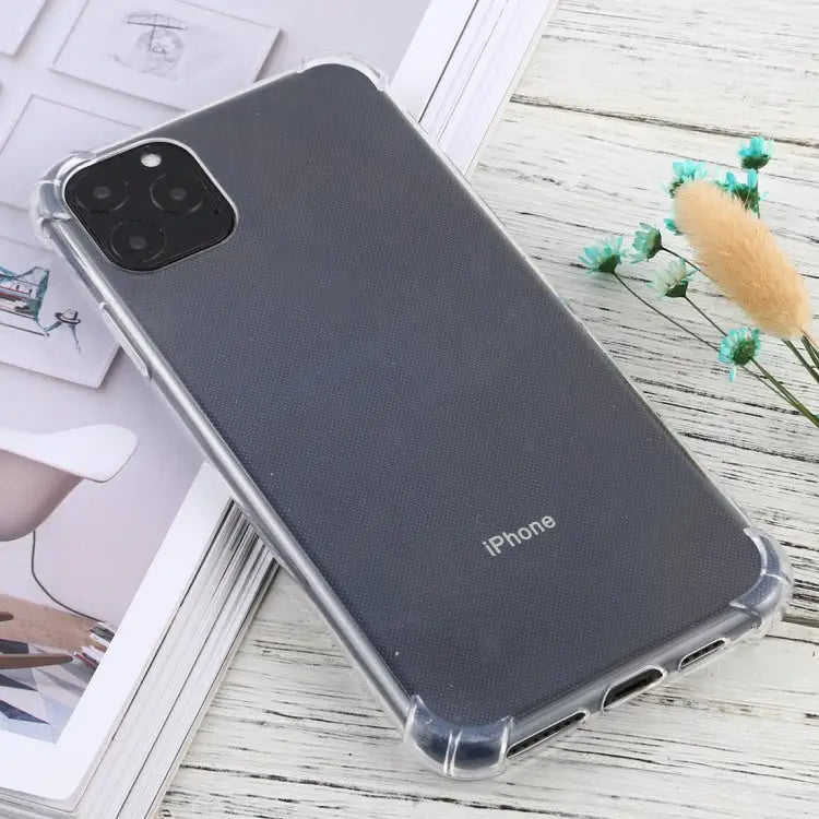 Four-Corner Anti-Drop Ultra-Thin TPU Case For iPhone 11 Pro For iPhone 11 For iPhone 11 Pro Max - For iPhone 11 Pro