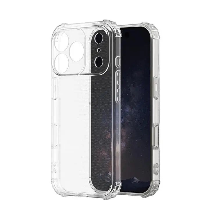 Four-Corner Shockproof Clear TPU Phone Case