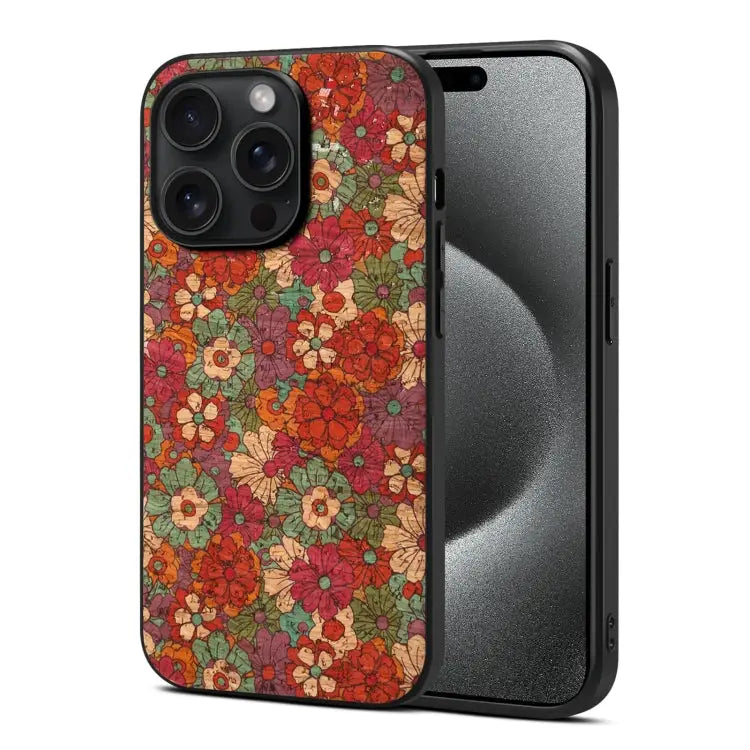 Four Seasons Flower Language Series TPU Phone Case For iPhone 16 Pro Max For iPhone 16 Pro For iPhone 16 Plus