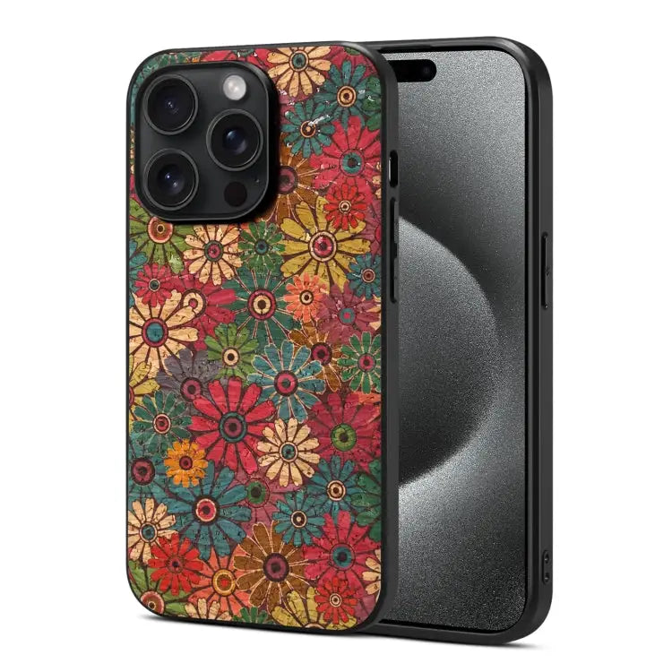 Four Seasons Flower Language Series TPU Phone Case For iPhone 16 Pro Max For iPhone 16 Pro For iPhone 16 Plus