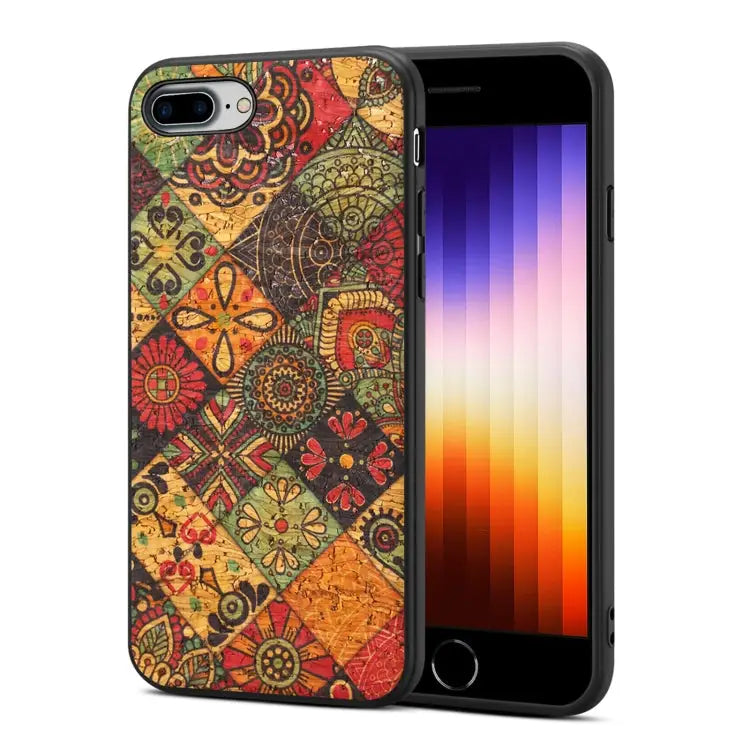 Four Seasons Flower Language Series TPU Phone Case For iPhone 8 Plus / 7 Plus - For iPhone 8 Plus / 7 Plus / Autumn