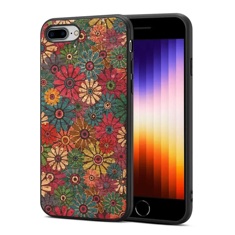 Four Seasons Flower Language Series TPU Phone Case For iPhone 8 Plus / 7 Plus - For iPhone 8 Plus / 7 Plus / Spring