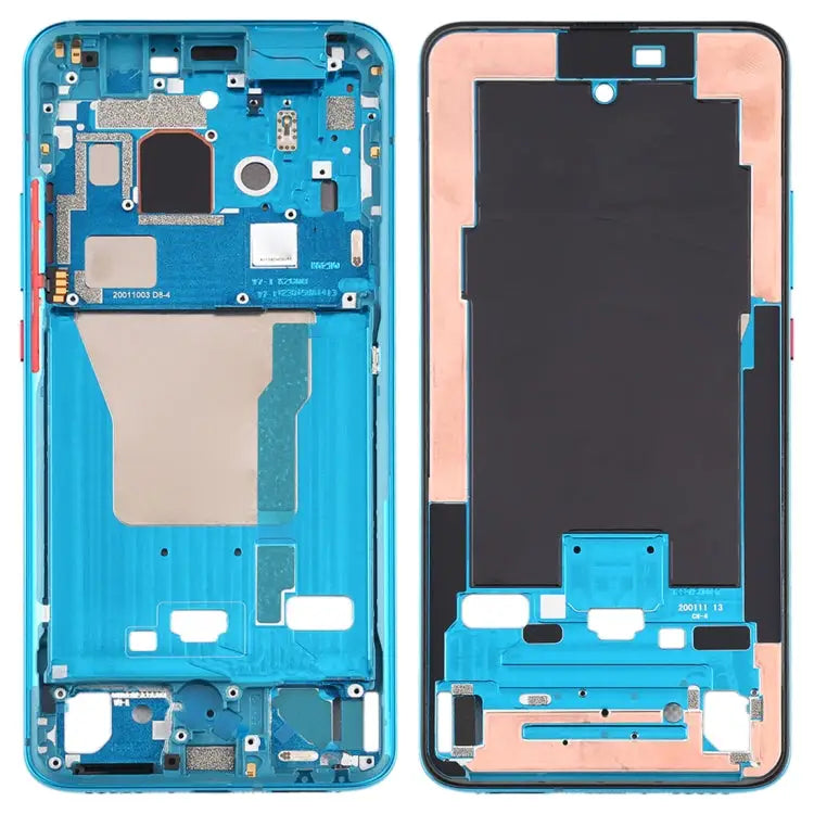 Front Housing LCD Frame Bezel Plate With Side Keys for Xiaomi Redmi K30 Pro For Xiaomi Redmi K30 Pro For Redmi K30 Pro