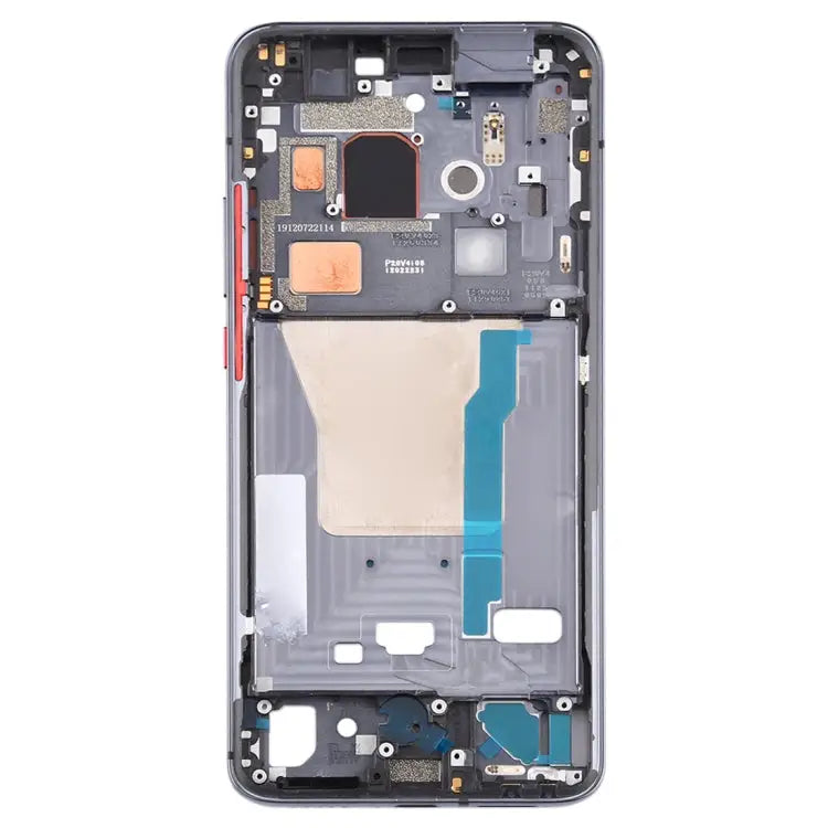 Front Housing LCD Frame Bezel Plate With Side Keys for Xiaomi Redmi K30 Pro For Xiaomi Redmi K30 Pro For Redmi K30 Pro