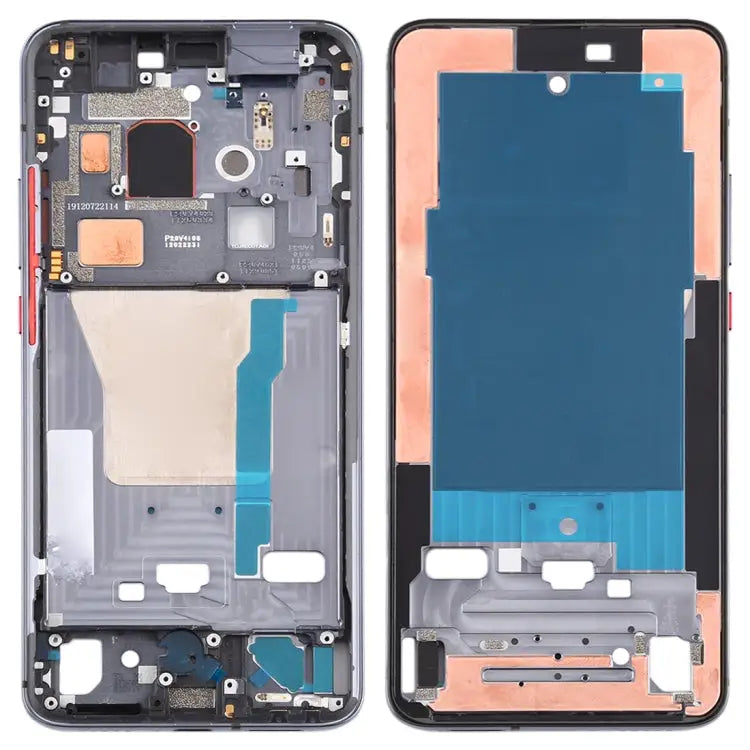 Front Housing LCD Frame Bezel Plate With Side Keys for Xiaomi Redmi K30 Pro For Xiaomi Redmi K30 Pro For Redmi K30 Pro