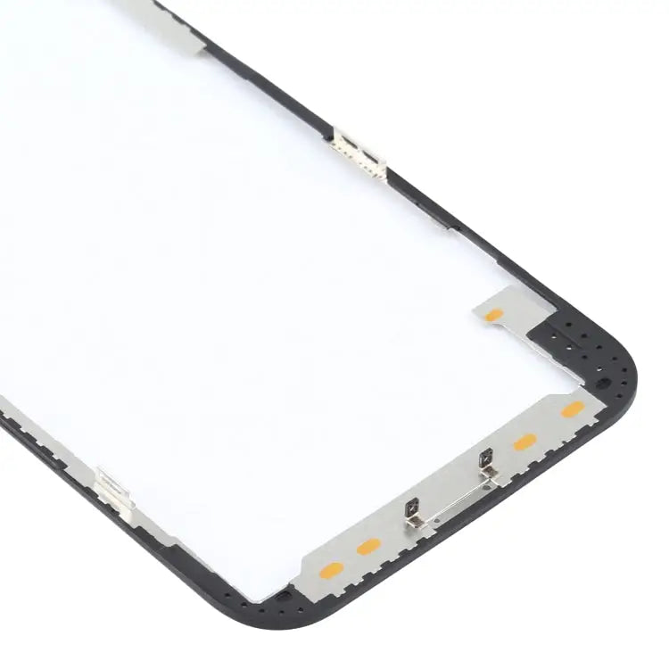 Front LCD Screen Bezel Frame for iPhone 12 Pro - For iPhone 12 Pro (White)