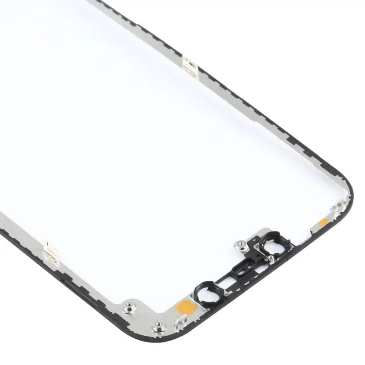 Front LCD Screen Bezel Frame for iPhone 12 Pro - For iPhone 12 Pro (White)