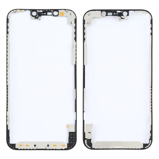 Front LCD Screen Bezel Frame for iPhone 12 Pro - For iPhone 12 Pro (White)
