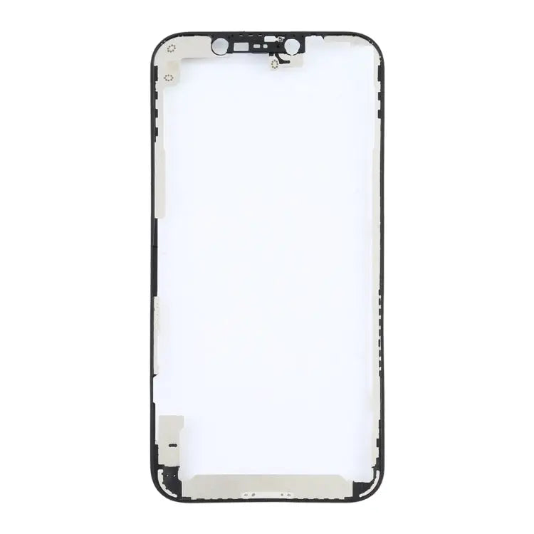 Front LCD Screen Bezel Frame for iPhone 12 Pro - For iPhone 12 Pro (White)