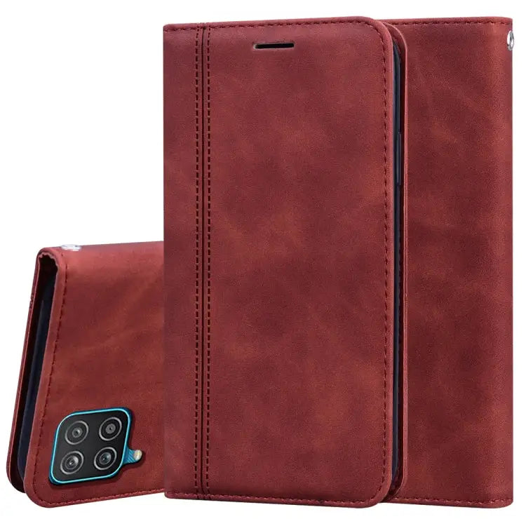 Frosted Business Magnetic Horizontal Flip PU Phone Case For Honor X7/Play 30 Plus For Samsung Galaxy M33 5G Global