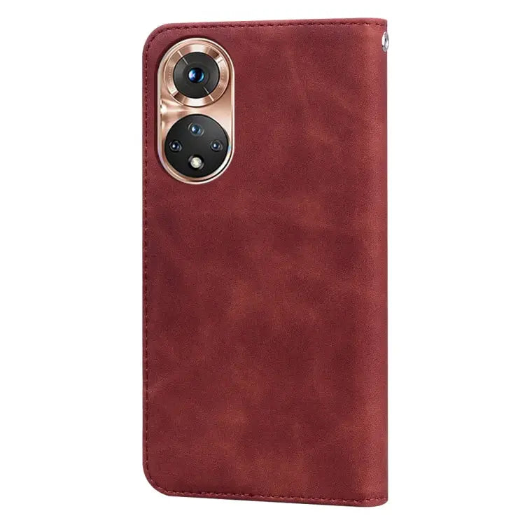 Frosted Business Magnetic Horizontal Flip PU Phone Case For Honor X7/Play 30 Plus For Samsung Galaxy M33 5G Global