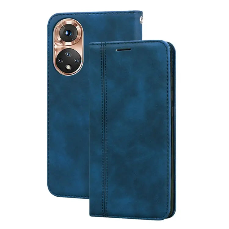 Frosted Business Magnetic Horizontal Flip PU Phone Case For Honor X7/Play 30 Plus For Samsung Galaxy M33 5G Global