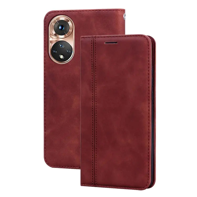 Frosted Business Magnetic Horizontal Flip PU Phone Case For Honor X7/Play 30 Plus For Samsung Galaxy M33 5G Global