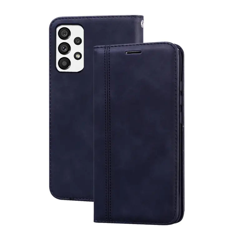 Frosted Business Magnetic Horizontal Flip PU Phone Case For Honor X7/Play 30 Plus For Samsung Galaxy M33 5G Global