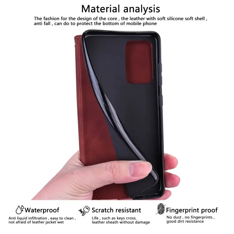 Frosted Business Magnetic Horizontal Flip PU Phone Case For Xiaomi Poco M4 Pro 4G For Xiaomi Poco X4 Pro 5G - Xiaomi