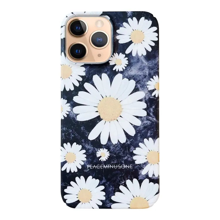 Frosted Daisy Film Phone Case For iPhone 12 Pro Max For iPhone 12 Pro For iPhone 11 For iPhone 11 Pro Max For iPhone XS