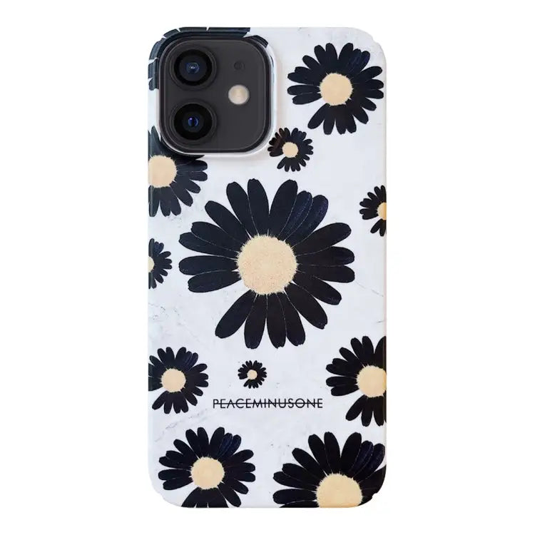 Frosted Daisy Film Phone Case For iPhone 12 Pro Max For iPhone 12 Pro For iPhone 11 For iPhone 11 Pro Max For iPhone XS