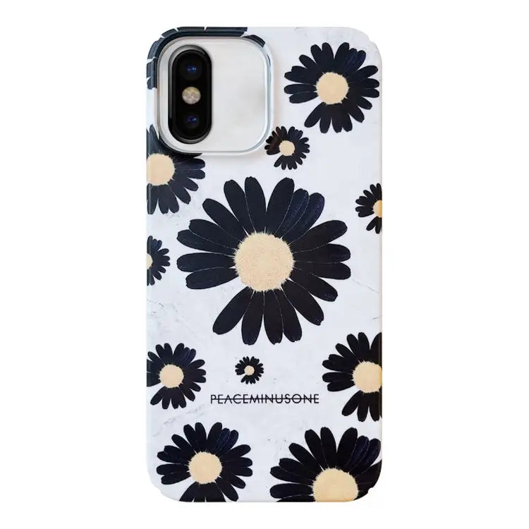 Frosted Daisy Film Phone Case For iPhone 12 Pro Max For iPhone 12 Pro For iPhone 11 For iPhone 11 Pro Max For iPhone XS