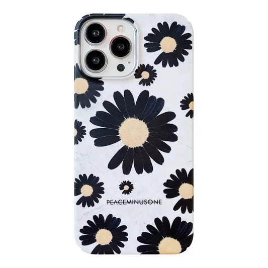 Frosted Daisy Film Phone Case For iPhone 12 Pro Max For iPhone 12 Pro For iPhone 11 For iPhone 11 Pro Max For iPhone XS