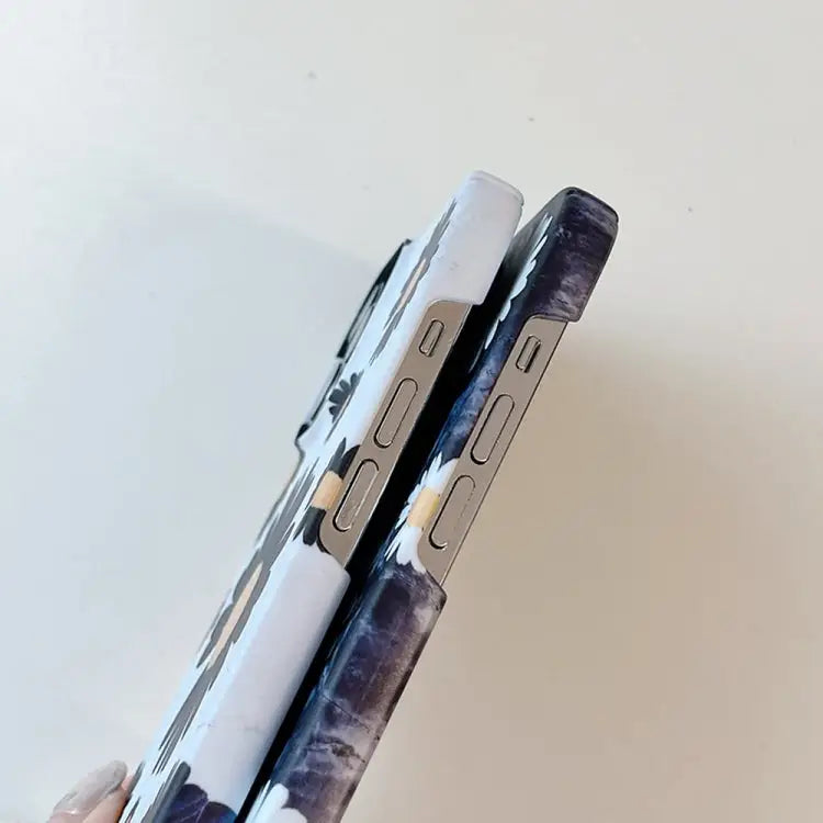 Frosted Daisy Film Phone Case For iPhone 12 Pro Max For iPhone 12 Pro For iPhone 11 For iPhone 11 Pro Max For iPhone XS