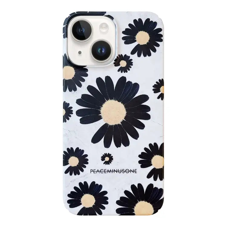 Frosted Daisy Film Phone Case For iPhone 15 Pro Max For iPhone 15 Pro For iPhone 15 Plus For iPhone 15 For iPhone 14