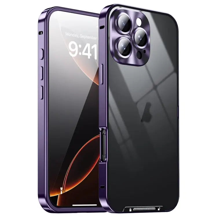 Frosted Metal Phone Case For iPhone 16 Pro Max For iPhone 16 Pro For iPhone 16 For iPhone 15 Pro Max - For iPhone 16