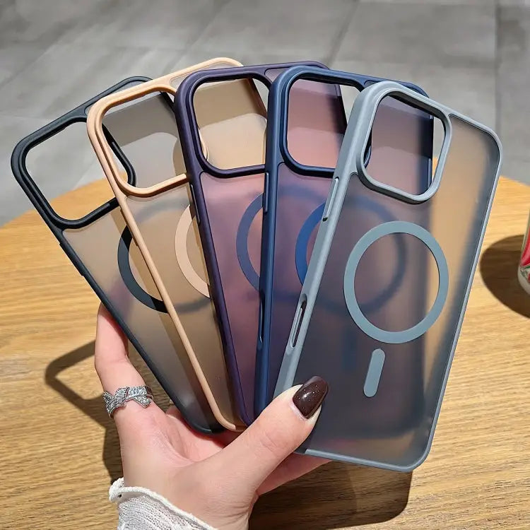 Frosted Skin Feel MagSafe Phone Case