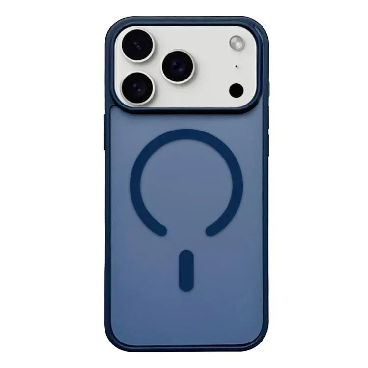 Frosted Skin Feel MagSafe Phone Case - For iPhone 17 Pro / Dark Blue