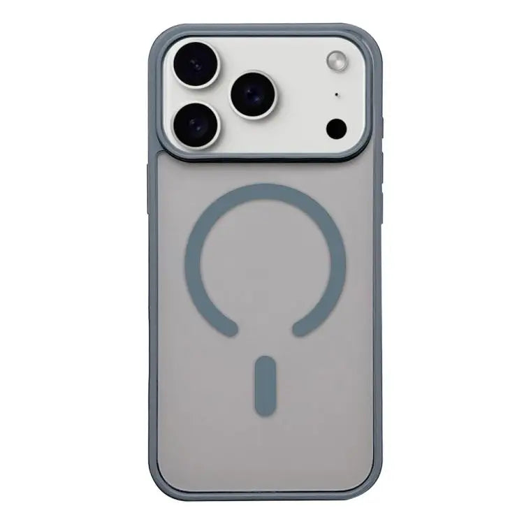 Frosted Skin Feel MagSafe Phone Case - For iPhone 17 Pro Max / Titanium Gray