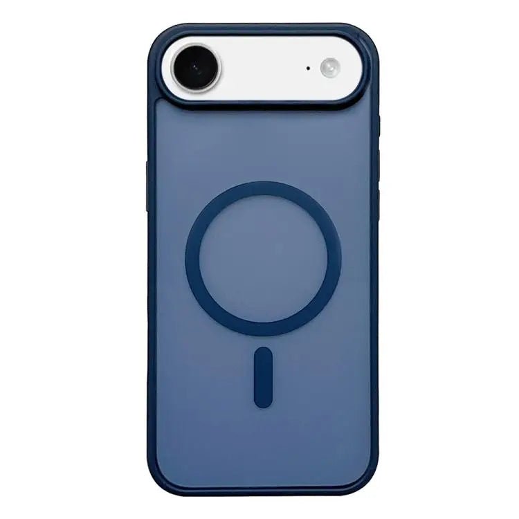 Frosted Skin Feel MagSafe Phone Case - For iPhone Air / Dark Blue