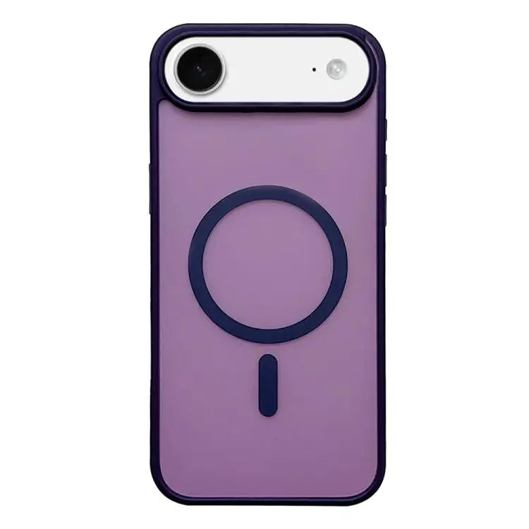 Frosted Skin Feel MagSafe Phone Case - For iPhone Air / Dark Purple