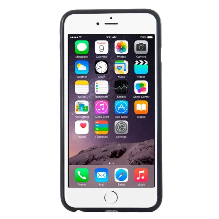 Frosted TPU Case for iPhone 6 - Black