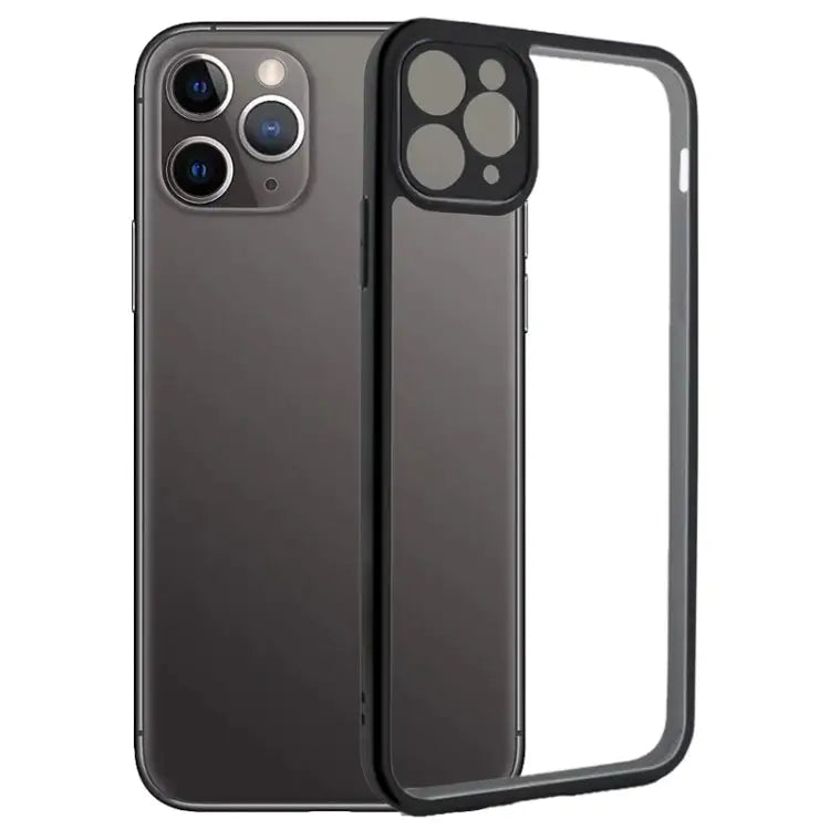 Frosted TPU + Transparent PC Phone Case For iPhone 11 Pro - For iPhone 11 Pro - Apple Accessories