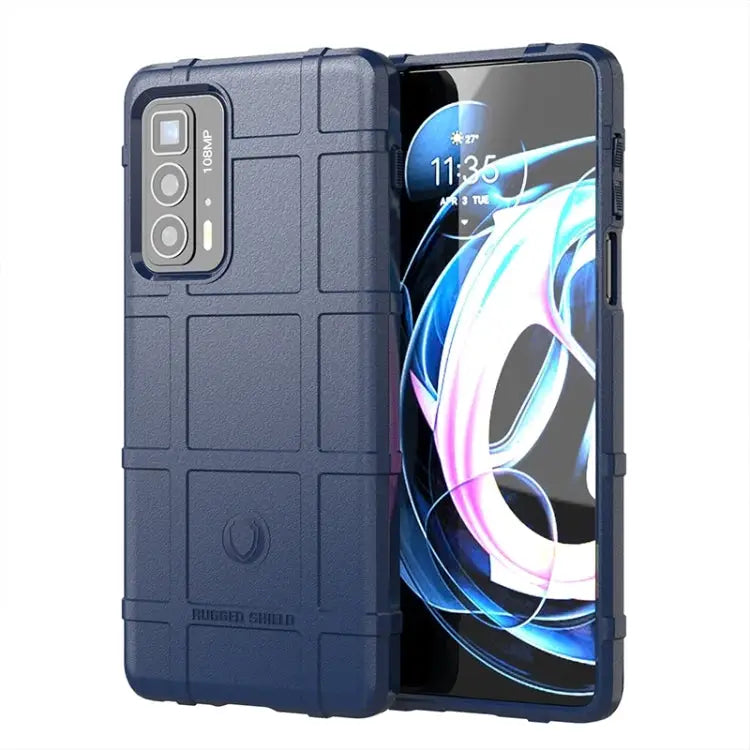 Full Coverage Shockproof TPU Case For Motorola Moto Edge 20 For Motorola Moto Edge 20 - For Motorola Moto Edge 20 / Blue