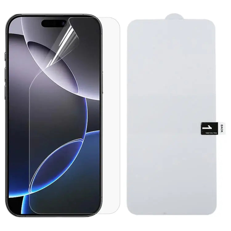 Full Screen Protector Explosion-proof Hydrogel Film For iPhone 16 Pro Max For iPhone 16 Pro For iPhone 16 Plus
