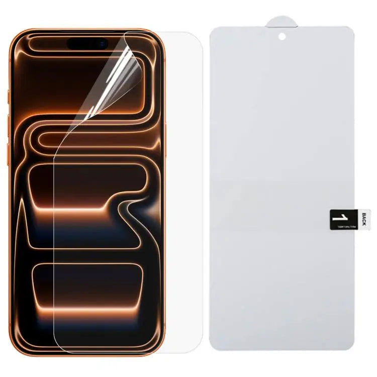 Full Screen Protector Explosion-proof Hydrogel Film For iPhone 16 Pro Max For iPhone 16 Pro For iPhone 16 Plus