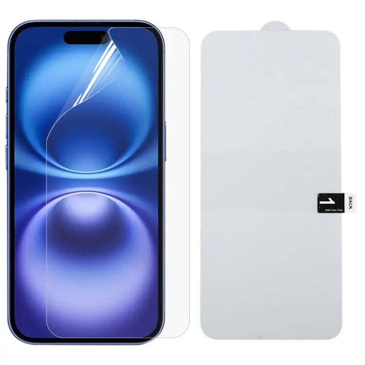 Full Screen Protector Explosion-proof Hydrogel Film For iPhone 16 Pro Max For iPhone 16 Pro For iPhone 16 Plus