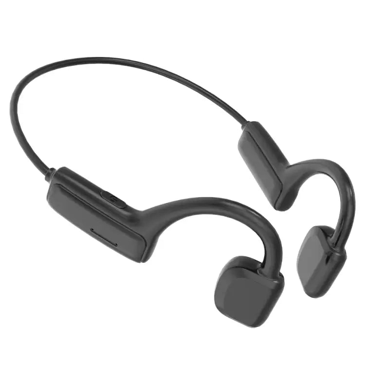G1 Bluetooth 5.0 Wireless Ear-mounted Sports Bone Conduction Earphone G1(Black) - G1(Black)