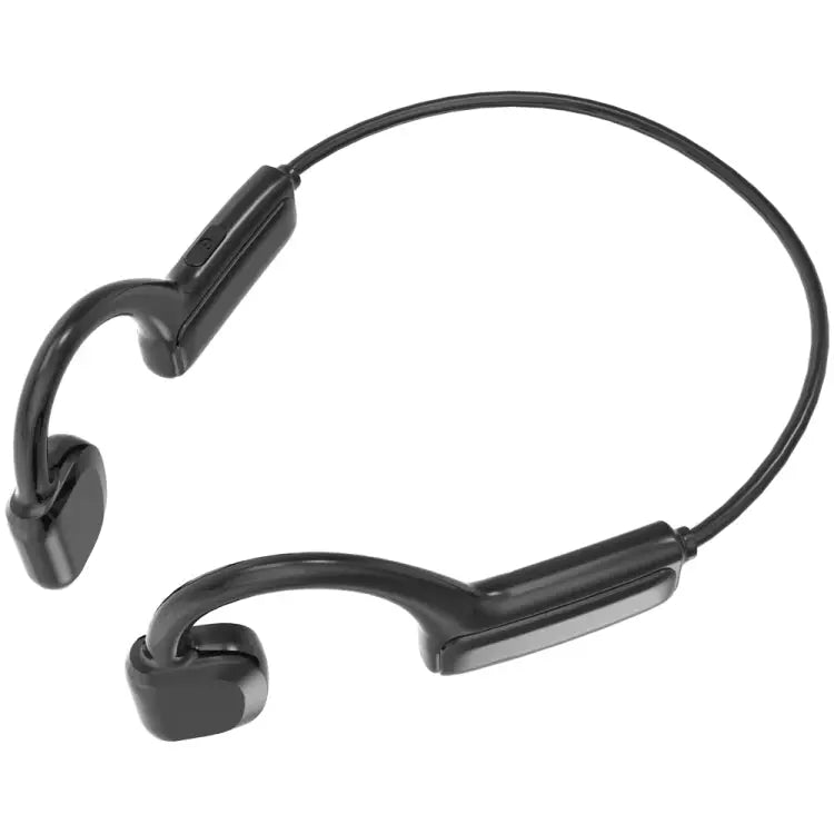 G1 Bluetooth 5.0 Wireless Ear-mounted Sports Bone Conduction Earphone G1(Black) - G1(Black)